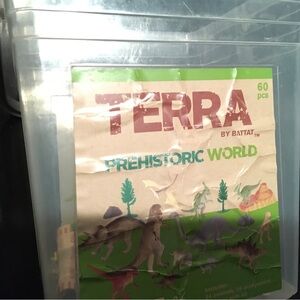 Assorted Dinosaur Figurine Set for Reptile Enclosures